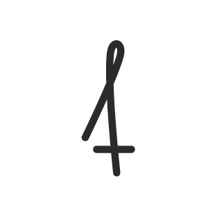 Aerial/Free Gymnastics Judging Symbol