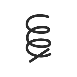 One and a half Twist Gymnastics Judging Symbol